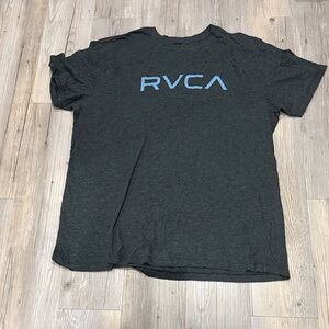 MENS RVCA T SHIRT GREY